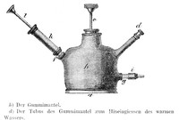 view M0005158: Rubber casing for transfusion apparatus, 1868