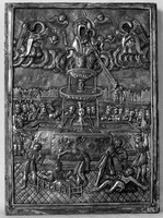 view M0005662: Byzantine plaque of the fountain of life