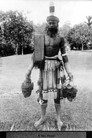 view M0005528: An Iban, or Sea Dayak, man