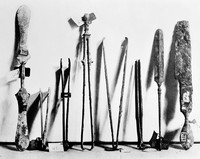 view M0004996: Roman surgical instruments from Pompeii