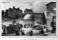view M0005064: Spa well, Low Harrogate, Yorkshire, 1829