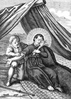 view M0005654: Engraving of Saint Francis Xavier (1506-1552)