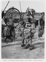 view M0005339: Nkanda man of the Igbo, Nigeria