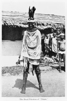 view M0005355: Head priestess of Nimm, Ekoi, South Nigeria