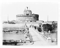 view M0005456: Exterior of the Castel Sant'Angelo, Rome