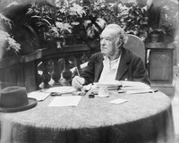 view M0004824: A Parisian medical somnity at his desk