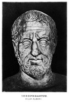 view M0004826: Bust of Theophrastus from Villa Albani