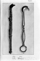 view M0004765: Greek and Roman Embro Hook and Decapitator.