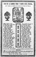 view M0004896: Joys of the Glorious Virgin and Martyr Saint Apollonia", prayer card