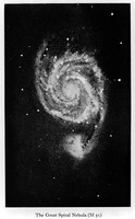 view M0006070: Great Spiral Nebula (M51), from Macpherson: <i>Modern Cosmologies</i> (1929)