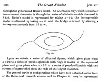 view M0006107: Diagram: Cross-section Equatorial Plane, from Jeans: <i>Astronomy and Cosmogony</i> (1929)