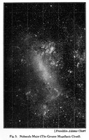 view M0006104: Nubecula Magor: Greater Magellanic Cloud, from Jeans: <i>Eos: or the Wider Aspects of Cosmogony</i> (1928)