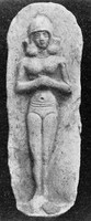 view M0006298: Terracotta figurine of Ishtar, patroness of motherhood