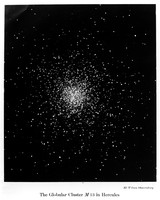 view M0006079: Globular cluster M.13 in Hercules, from Jeans: <i>Eos: or the Wider Aspects of Cosmogony</i> (1928)