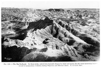 view M0006027: The Big Badlands, South Dakota