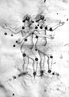 view M0007135: Manuscript illustration of Gemini constellation
