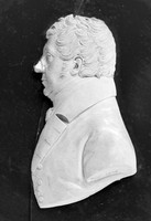 view M0006973: Wax plaque of Edward Jenner (1749-1823)