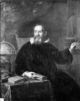 view M0006609: Portrait of Galileo Galilei (1564-1642)