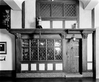 view M0006334: Reconstruction of an Old English Pharmacy, exterior