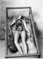 view M0007284: Anatomical female manikin in wax, c. late 18th century