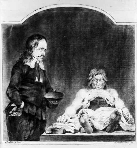 M0006947: An anatomy lesson held by Dr Deyman