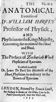 view M0006326: Title page from Harvey: <i>The anatomical exercises of Dr William Harvey</i> (1653)