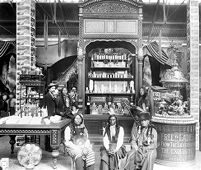 view M0007870: Burroughs Wellcome exhibit at the World's Fair Columbian Exposition, 1893