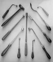 view M0008315: Cauteries, 11 instruments