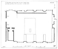 view M0008505: Plan of the Wellcome Historical Medical Museum Egyptian Section, South Gallery / M0008505EA: Wellcome Historical Medical Museum floor plan