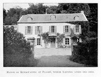 view M0009111: Manor of Kerlouarnec where Rene Laennec lived and died