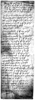 view M0008125: Bill of deaths from plague or other diseases, London c.1512