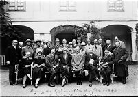 view M0009001: Photograph of the Hygiene Section delegates at the League of Nations, Vienna, 1927