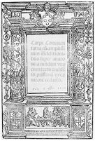 view M0009123: Berengario da Carpi: <i>Carpi commentaria…</i>, 1521: title page