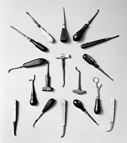 view M0007531: Seventeen dental punches
