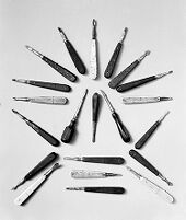 view M0007532: Twenty one dental enamel cutters