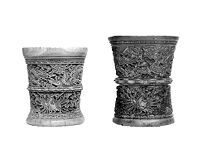 view M0007512: Two decorated mortars