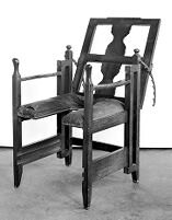 view M0007448: A Swiss parturition chair, 18th century
