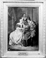view M0007645: A physician taking a woman's pulse