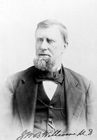 view M0007877: Portrait of Dr. Jacob W.B. Wellcome (1825-1906), Sir Henry Wellcome's uncle / M0007878: Portrait of Dr. Jacob W.B. Wellcome (1825-1906), Sir Henry Wellcome's uncle