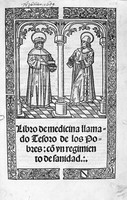 view M0008052: Pope John XXI: <i>Libro de medicine llama...</i>, 1535: final page