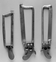 view M0008190: Amputation saws, 18th and 19th century