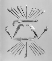 view M0008148: Surgical instruments from the Congo