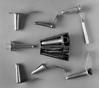 view M0008196: Various types of speculum