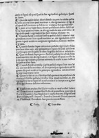 view M0008050: Maimonides: <i>Aphorismi secundum doctrinam Galeni</i>, 1489: last page