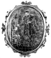 view M0007695: Painting of Saint Cosmas