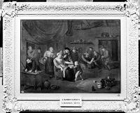 view M0007658:Surgery scene with patients being treated