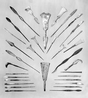 view M0008147: Surgical instruments from Nigeria and the Congo