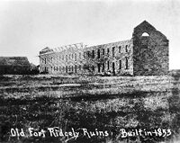 view M0008500: Old Fort Ridgely Ruins, built in 1853