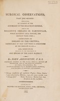 view Surgical observations, part the second : containing an account of the disorders of the health in general, and of the digestive organs in particular, which accompany local diseases, and obstruct their cure : observations on diseases of the urethra, particularly of that part which is surrounded by the prostate gland : and observations relative to the treatment of one species of the naevi materni.