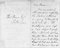 view M0009859: Letter from Edward Jenner to Edward Pruen, 19 January 1809: first and last page